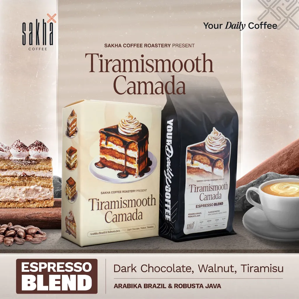 TIRAMISMOOTH CAMADA Espresso House Blend