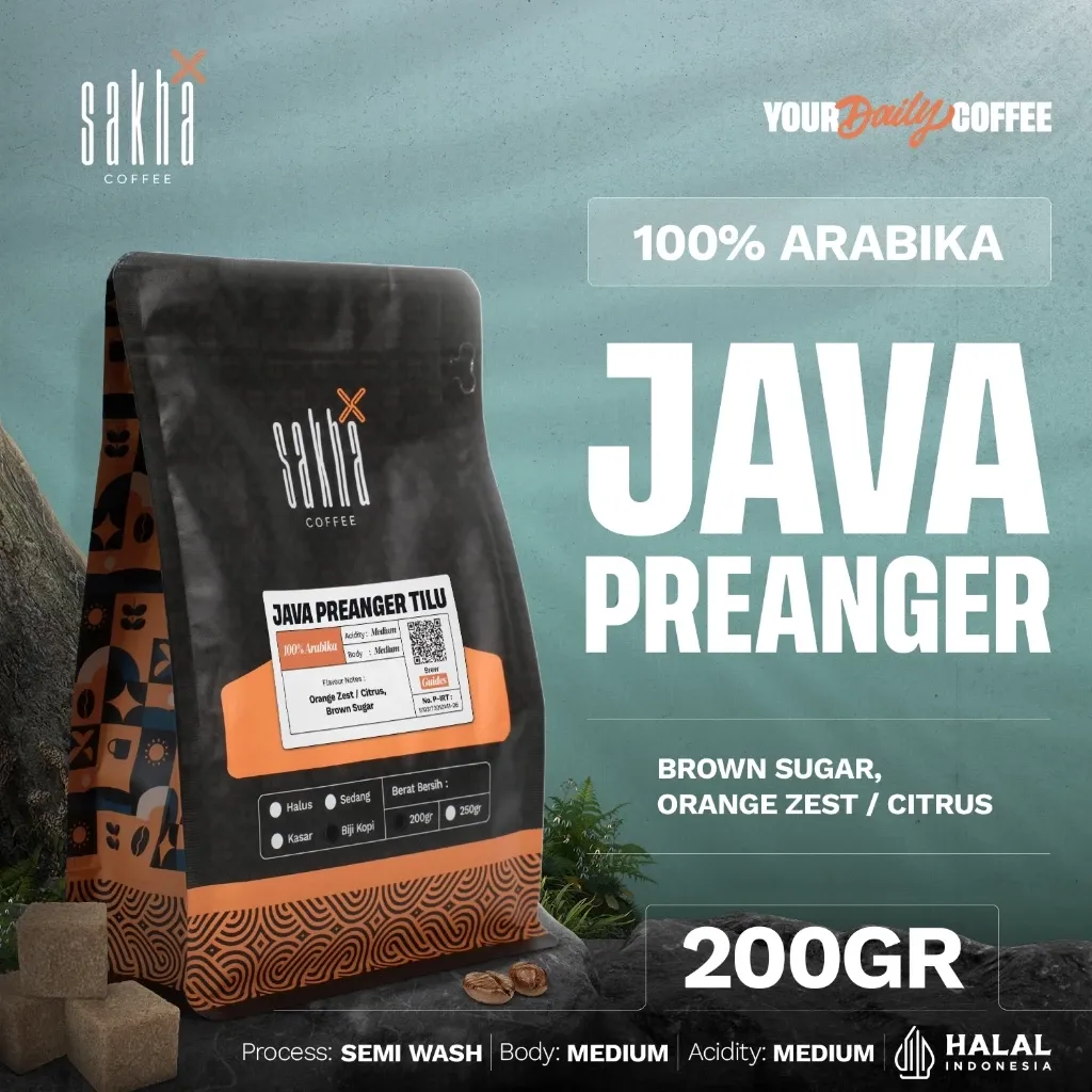  Bubuk Arabika Java Preanger Tilu Tiwus Pangalengan
