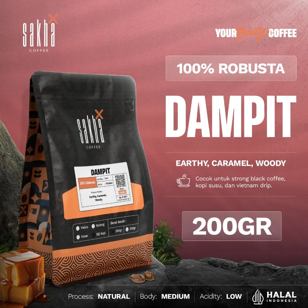 Kopi Fine Robusta Dampit Malang