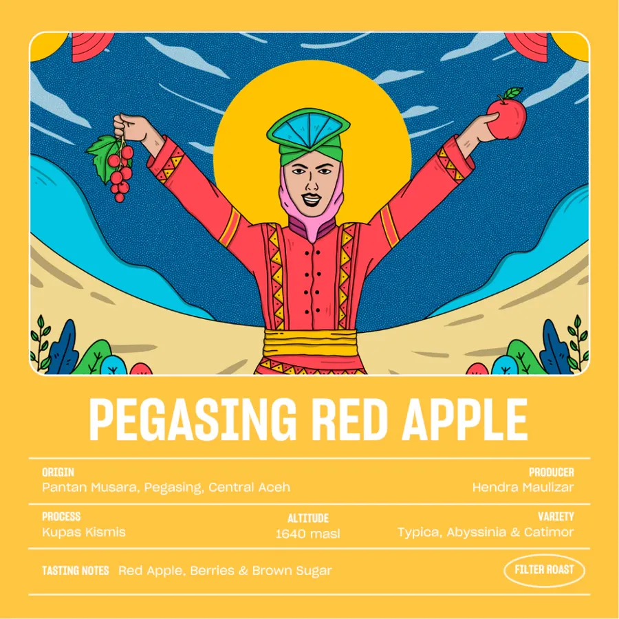 Arabika ACEH GAYO PEGASING RED APPLE